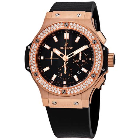 hublot rose gold diamond|Hublot rose gold big bang.